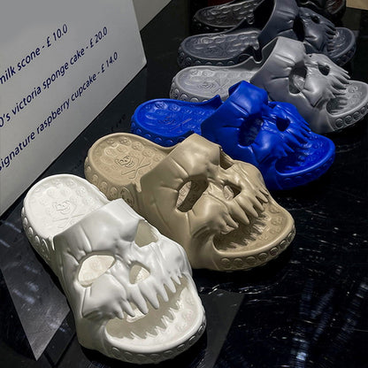 Skull Halloween Slides / Footwear / Slippers