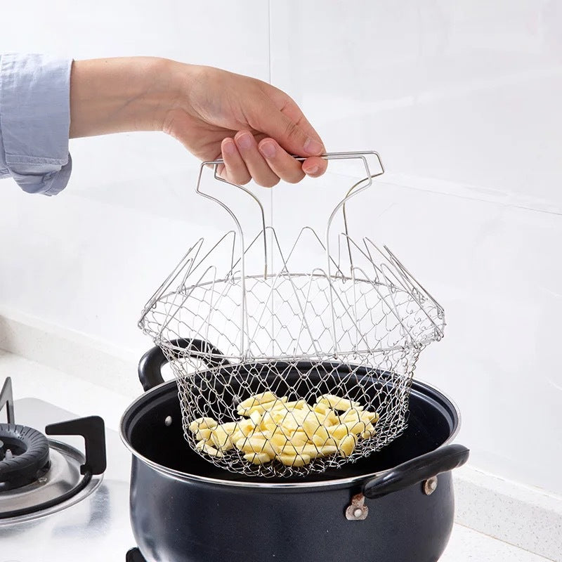 Stainless Steel Deep-fried Tools Drain Basket