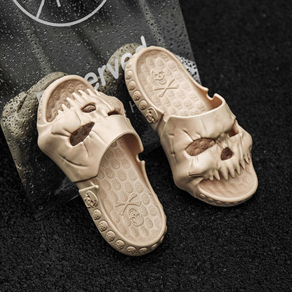 Skull Halloween Slides / Footwear / Slippers