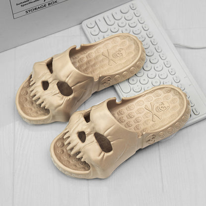 Skull Halloween Slides / Footwear / Slippers